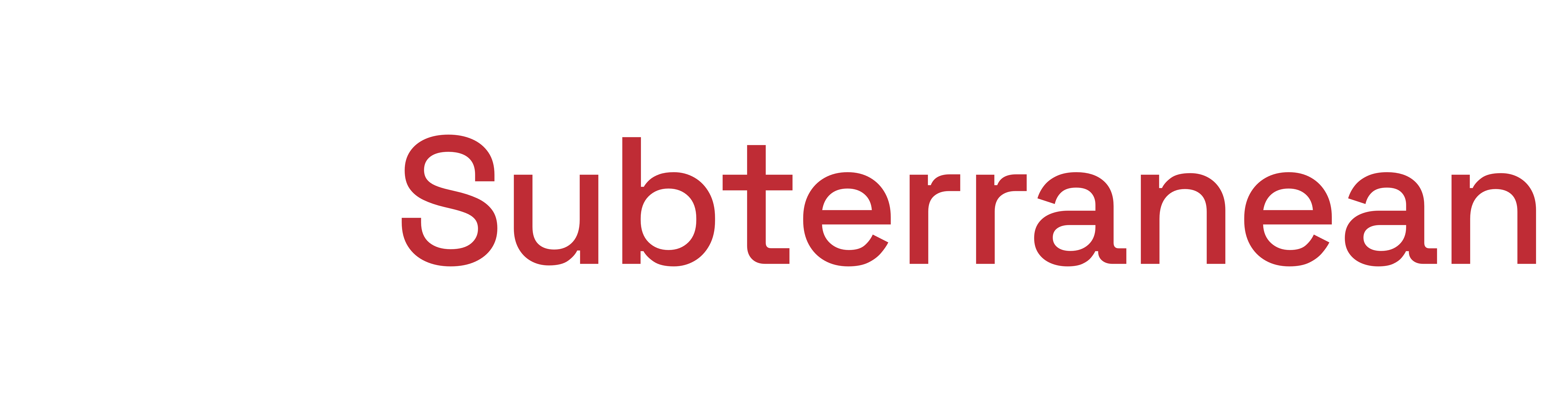 Subterranean
